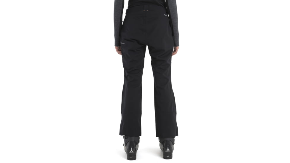 Icebreaker Shell+ Peak Pants - Womens, Black, Small, IB0A56SM001S