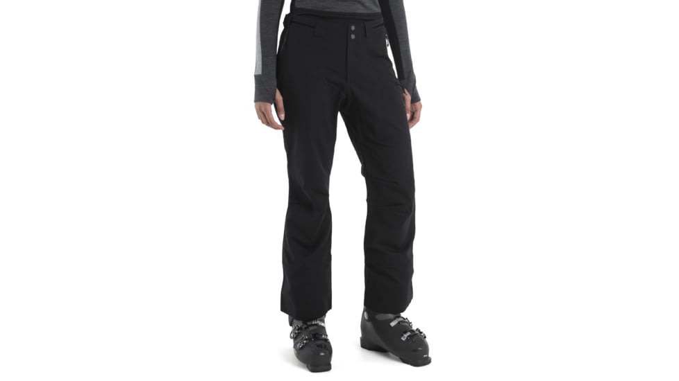 Icebreaker Shell+ Peak Pants - Womens, Black, Small, IB0A56SM001S