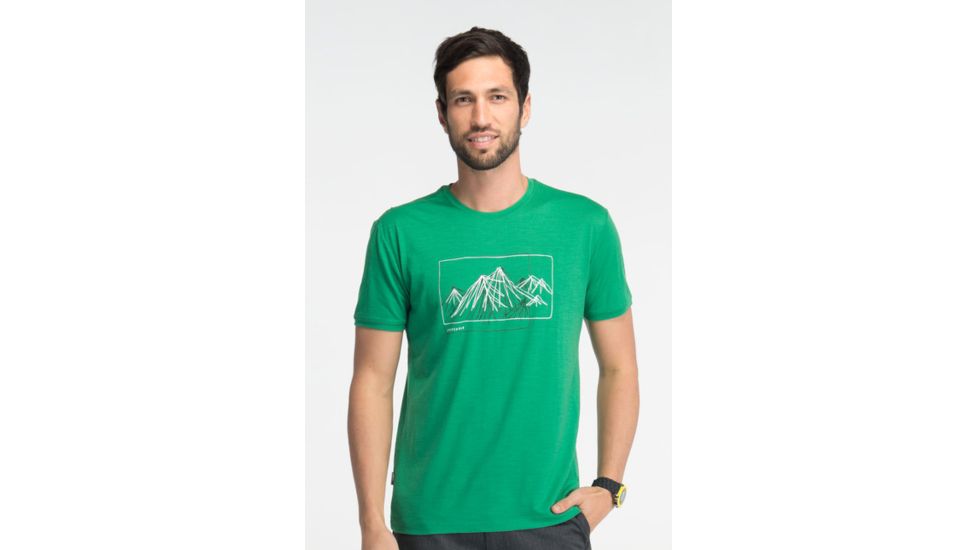 Icebreaker Tech T Lite Short Sleeve Aoraki - Men's-Cricket-X-Large