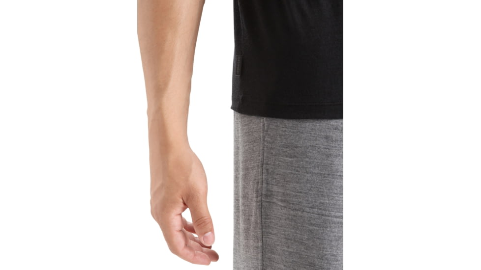 Icebreaker Tech Lite II Short Sleeve T-Shirt - Men's, Black, 3XL, IB0A59IY0013XL