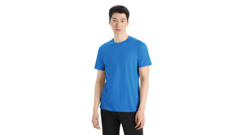 Icebreaker Tech Lite II Short Sleeve T-Shirt - Men's, Lazurite, Medium, IB0A59IY580M