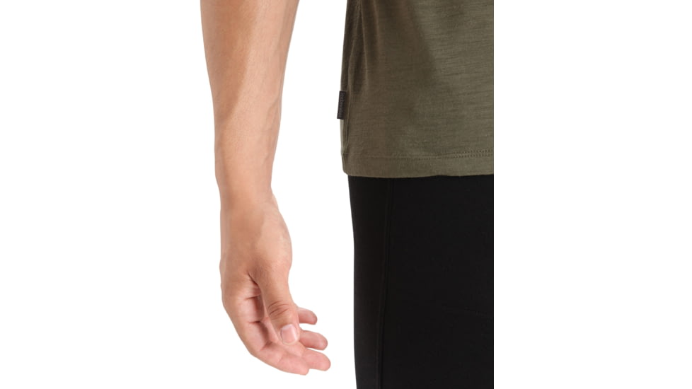 Icebreaker Tech Lite II Short Sleeve T-Shirt - Mens, Loden, Large, IB0A59IY069L