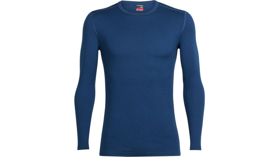 Icebreaker Tech Long Sleeve Crew Top - Men's-Largo-Small