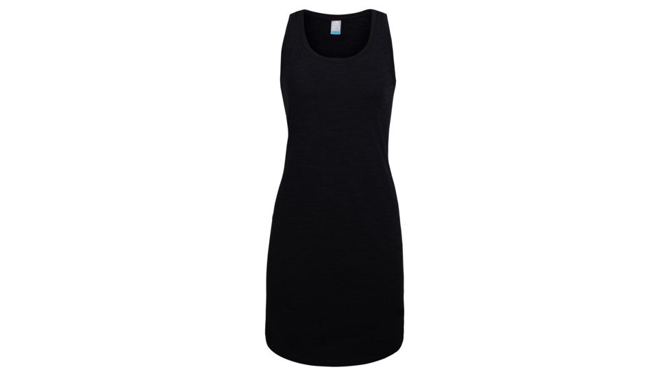 Icebreaker Yanni Tank Dress, Black, XS, 103650005XS