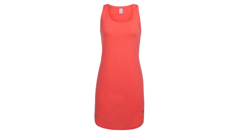 Icebreaker Yanni Tank Dress, Poppy Red, XL, 103650602XL