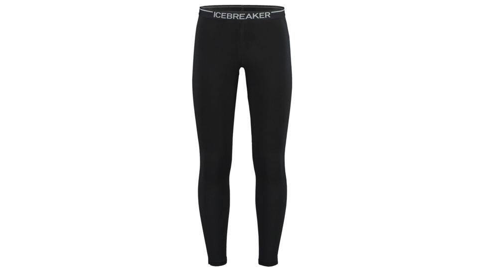 Icebreaker Zone Leggings, Black/Monsoon/Black, L, 102647001L
