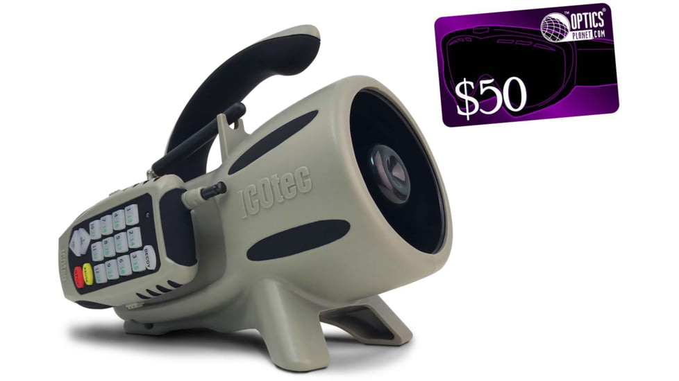 ICOTec Programmable Game Call with 24 Sounds &amp; 50 Dollar OpticsPlanet.com Email Gift Certificate