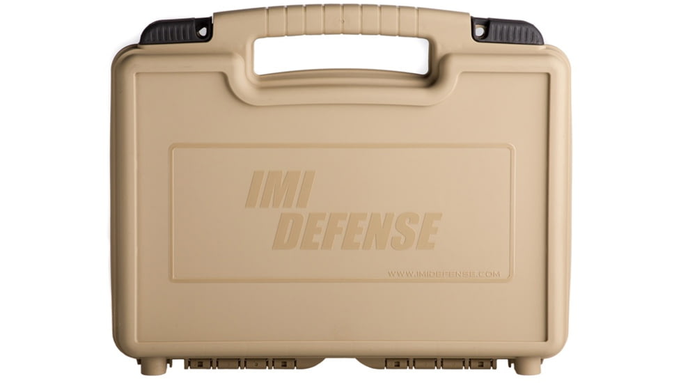 IMI Defense Large Pistol Case, 14.76 x 11.81 x 3.34, FDE, 97283