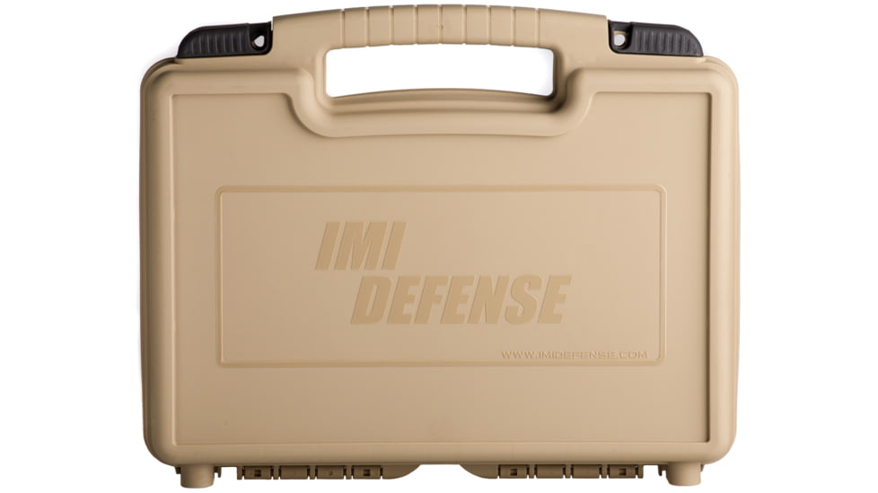 IMI Defense Medium Pistol Case, 10.63 x 9.44 x 2.75, FDE, 97293