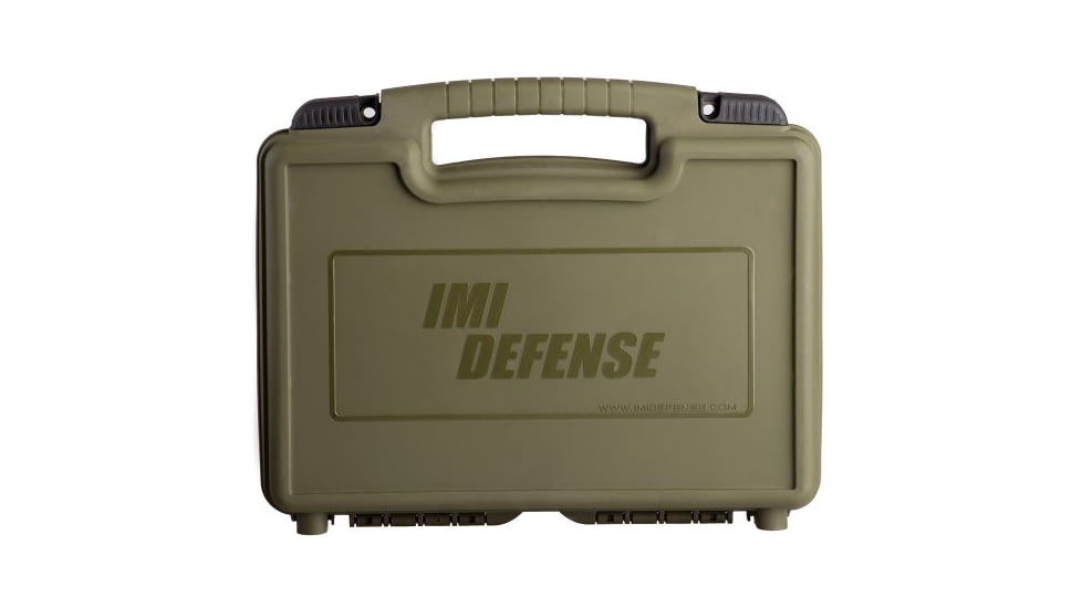 IMI Defense Medium Pistol Case, 10.63 x 9.44 x 2.75, OD Green, 97291