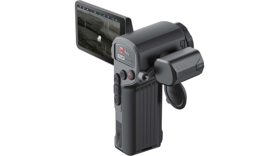 Infiray Flip Large Screen Thermal Imager Camera w/Rangefinder, Black, PH35PLUS