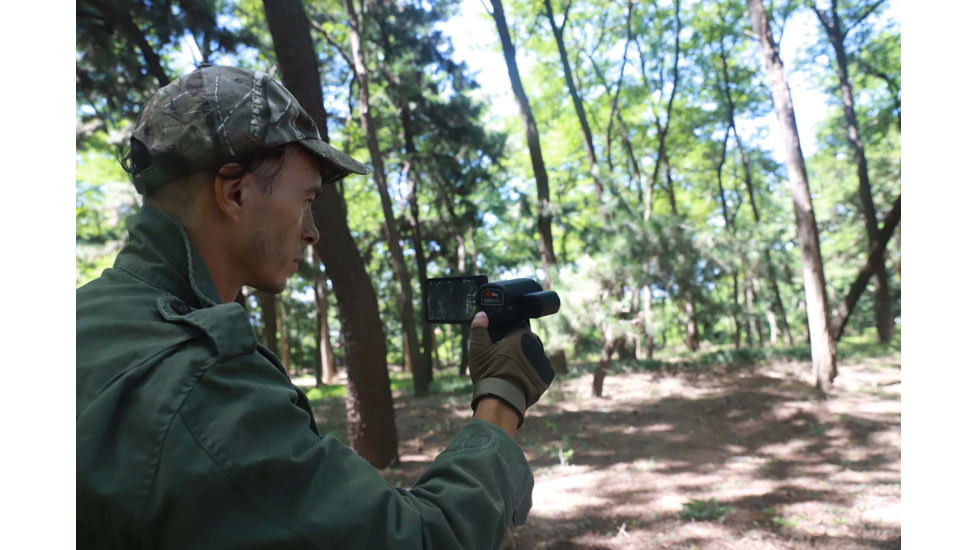 Infiray Flip Large Screen Thermal Imager Camera w/Rangefinder, Black, PH35PLUS