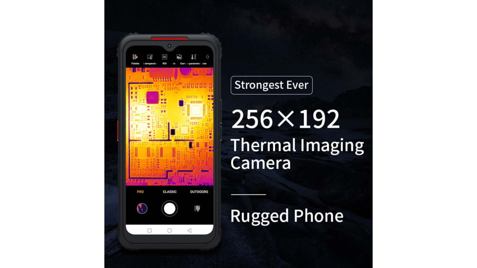Infiray Rugged Thermal Phone, Black, Medium, PX1
