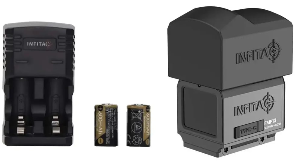 InfiTac Li-ion Battery Charger Kit &amp; InfiTac Fast Mini Protective Cover