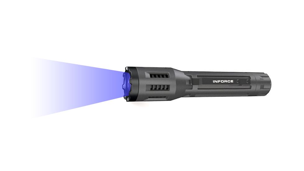 InForce 9V Flashlight Royal Blue LED INF-9V-B-RB