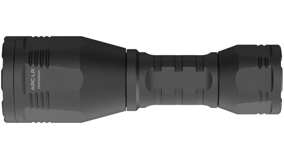 INFORCE ARC 350-Lr-H Rechargeable 18350 Li-Ion 1200 Lumens LED Flashlight Handheld Kit, Black, IF73001