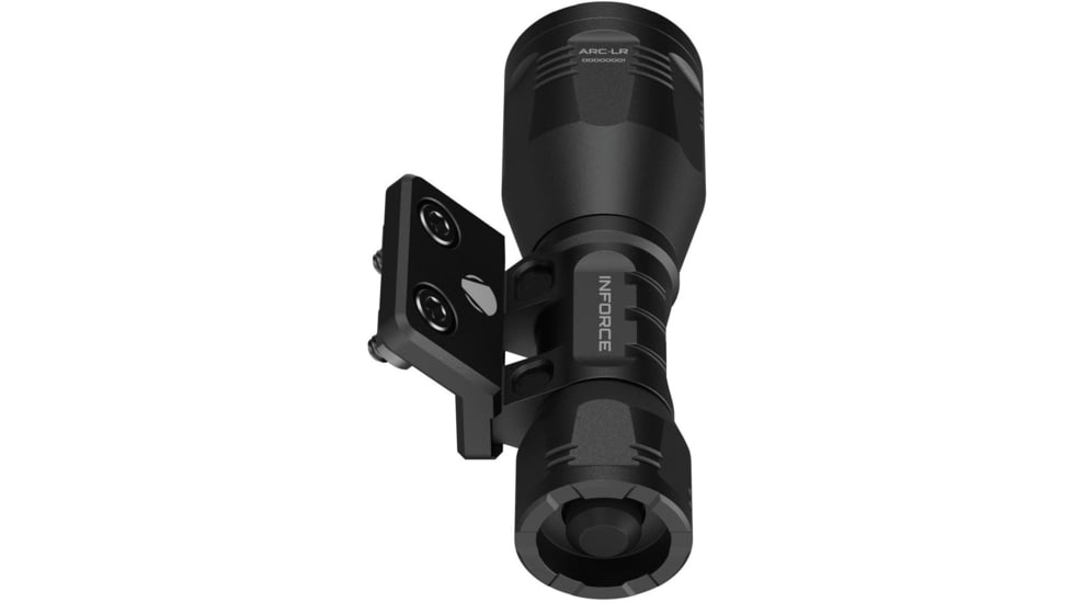 INFORCE ARC 350-Lr-M Rechargeable 18350 Li-Ion 1200 Lumens LED Flashlight Kit w/Mount, Black, IF71015