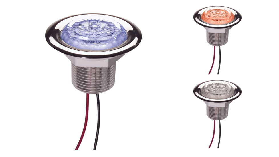 Innovative Lighting 3 LED Starr Light Recess Mount, Blue, Red, White