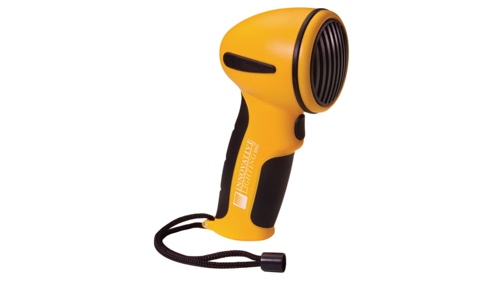 Innovative Lighting Electronic Horn Yellow Handheld 39572