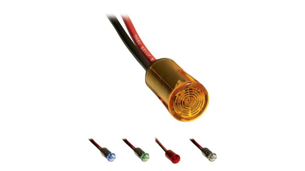 Innovative Lighting LED Day Bright Indicator Recess Mount Light, Amber, Blue, Green, Red, White