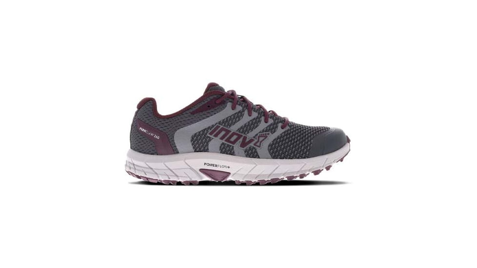 Inov-8 Parkclaw 260 Knit Athletic Shoes - Womens, Grey/Purple, 5.5, 000980-GYPL-S-01-55