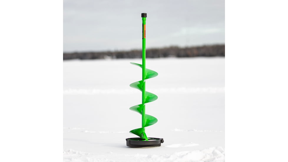 ION Turbo Auger Bit, 10in, Steel, Green/Black, 10-Inch, 41434