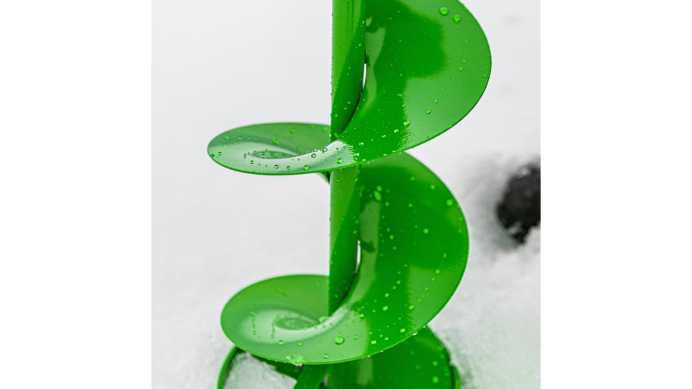 ION Turbo Auger Bit, 10in, Steel, Green/Black, 10-Inch, 41434