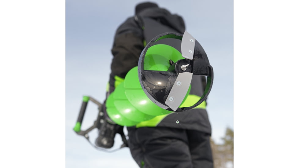 ION Turbo Auger Bit, 8in, Composite, Green/Black, 8-Inch, 41426