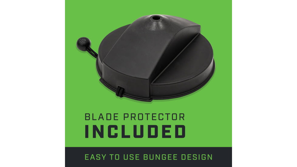 ION Turbo Auger Bit, 8in, Composite, Green/Black, 8-Inch, 41426