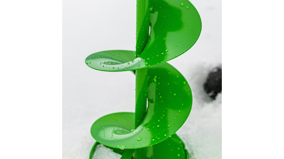 ION Turbo Auger Bit, 8in, Steel, Green/Black, 8-Inch, 41425