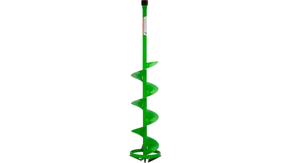 ION Turbo Auger Bit, 8in, Steel, Green/Black, 8-Inch, 41425