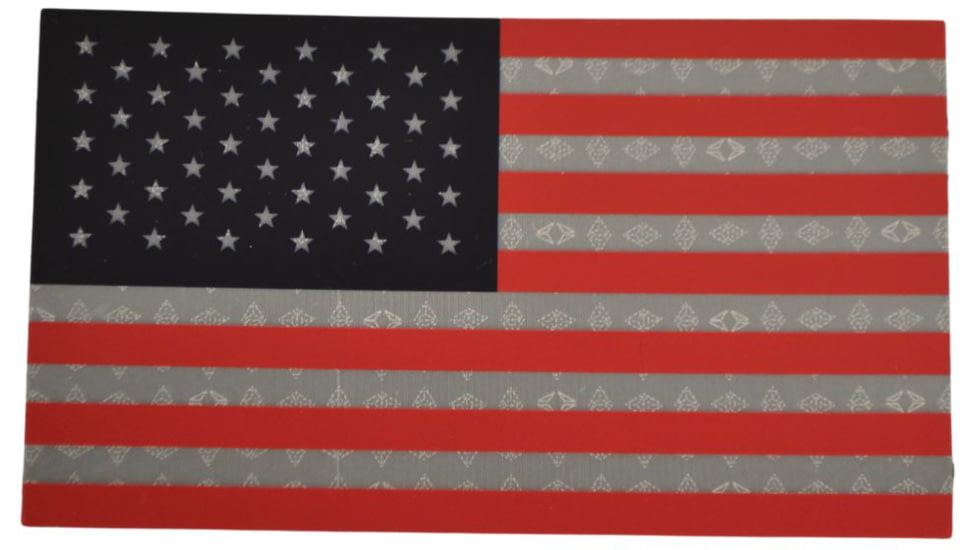 IR.Tools US Flag Garrison Patches, Red/White/Blue, 3.5X2in, P-0002-20-001-PK