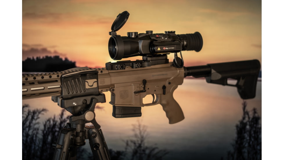 iRay USA Rico Hybrid IRAYAC82 ILR-1000-2 AC82 Module 1000 yds Detection Range, Black ABS/Aluminum