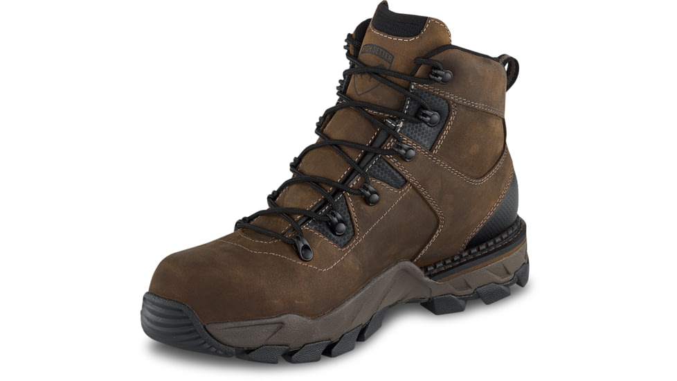 Irish Setter Crosby 83654 Work Boot - Mens, Brown Leather, 9.5 EE, 83654E2095