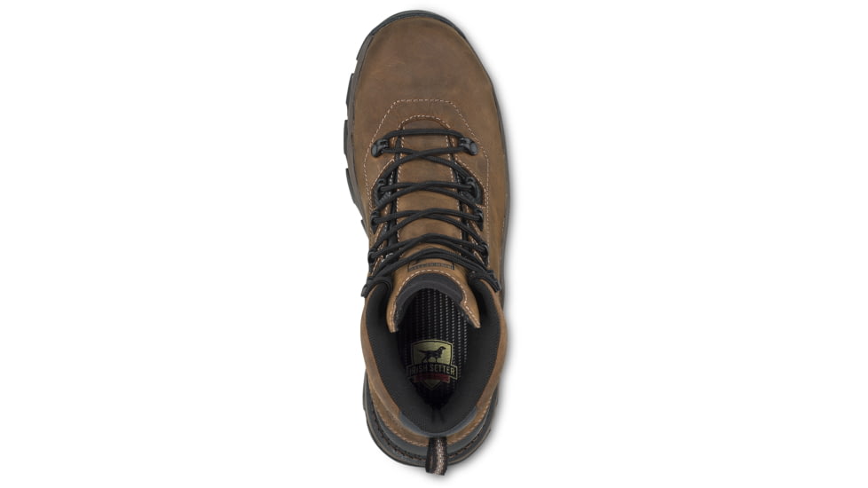 Irish Setter Crosby 83654 Work Boot - Mens, Brown Leather, 9.5 EE, 83654E2095