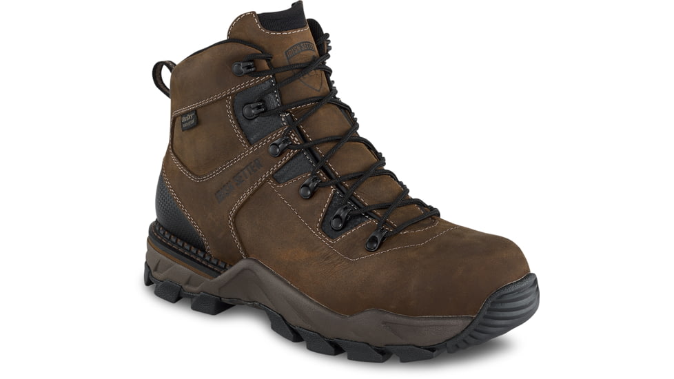 Irish Setter Crosby 83654 Work Boot - Mens, Brown Leather, 9.5 EE, 83654E2095