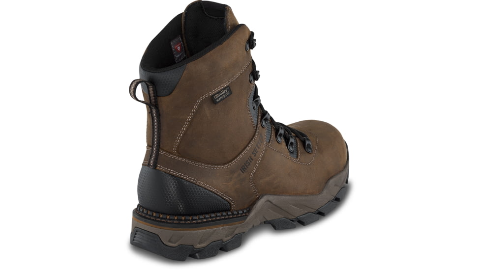 Irish Setter Crosby 83854 Work Boot - Mens, Brown Leather, 13 D, 83854D 130