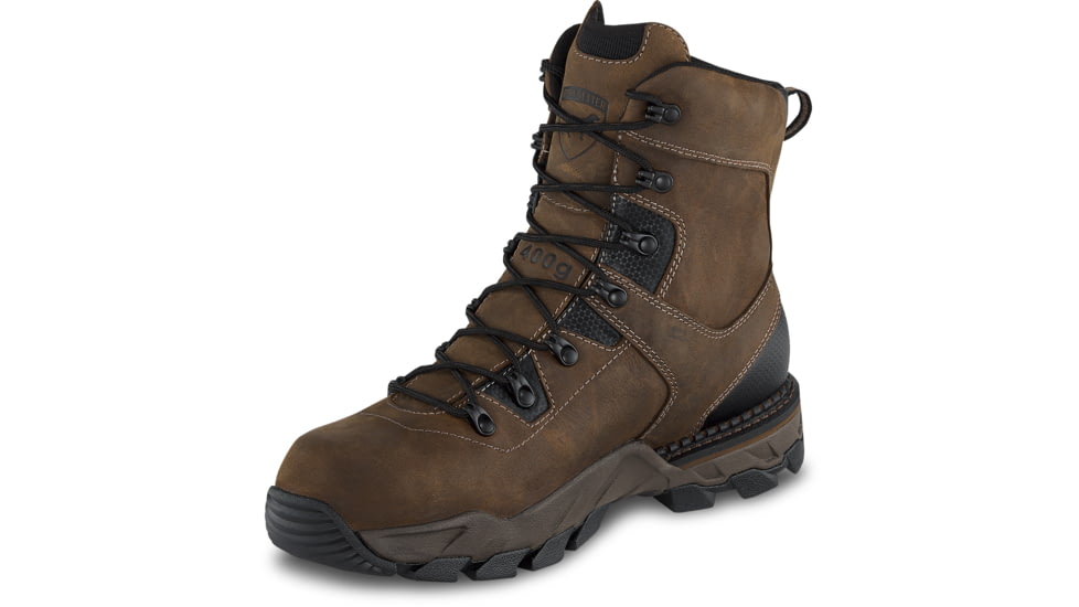 Irish Setter Crosby 83854 Work Boot - Mens, Brown Leather, 13 D, 83854D 130