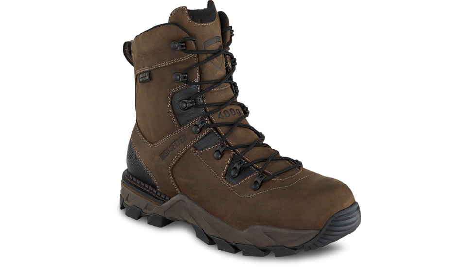 Irish Setter Crosby 83854 Work Boot - Mens, Brown Leather, 13 D, 83854D 130