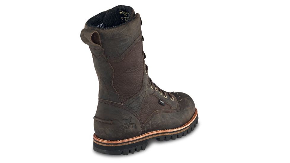 Irish Setter Elk Tracker 880 Mens Boot, 12 in Height, Waterproof, Leather, Insulated, EE Extra Wide Width, Brown, 10, 00880E2100