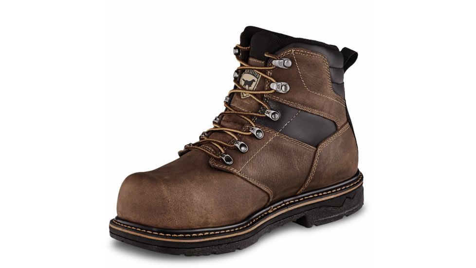 Irish Setter Farmington KT 83638 Mens Work Boot, 6 in Height, Non-Insulated, Extra Wide, Brown, 7.5 US, 83638E2075