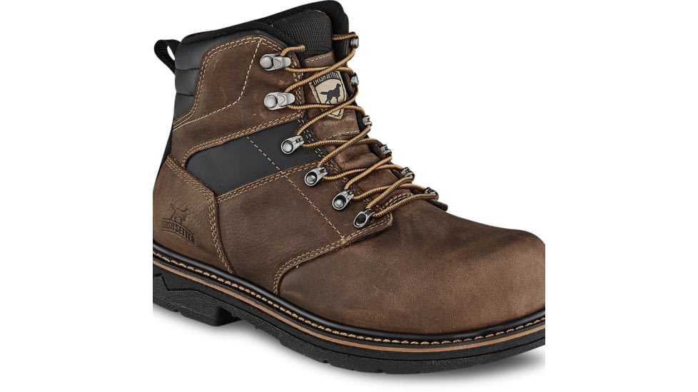 Irish Setter Farmington KT 83638 Mens Work Boot, 6 in Height, Non-Insulated, Extra Wide, Brown, 7.5 US, 83638E2075