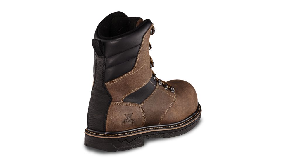 Irish Setter Farmington KT 83860 Mens Work Boot, 8 in Height, Non-Insulated, Extra Wide, Brown, 7 US, 83860E2070