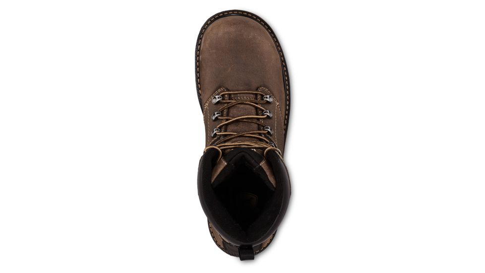 Irish Setter Farmington KT 83860 Mens Work Boot, 8 in Height, Non-Insulated, Extra Wide, Brown, 7 US, 83860E2070