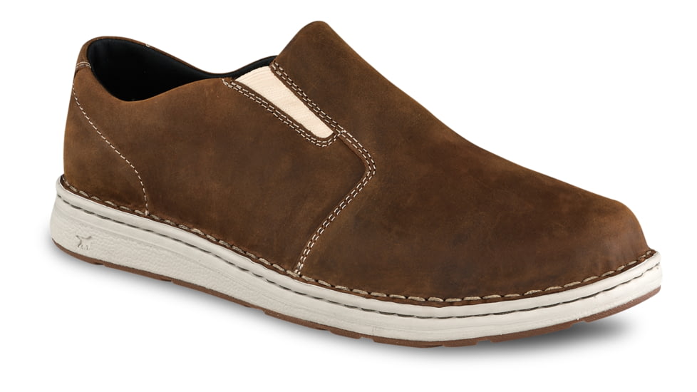 Irish Setter Kasson 83110 Mens Slip-On Work Shoe, Non-Insulated, Medium, Brown, 9.5 US, 83110D 095