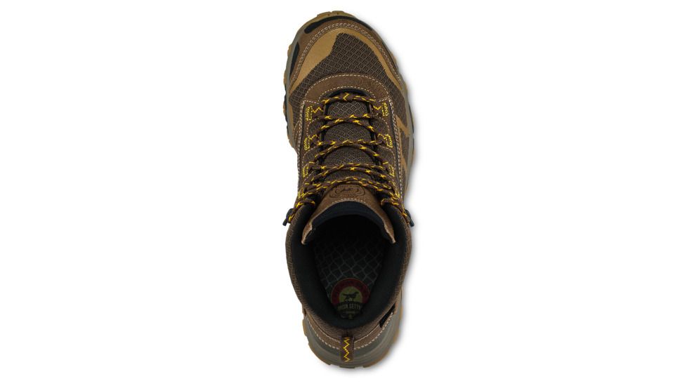 Irish Setter Mens Drifter 2834 Waterproof Trail Boot, Brown/Gold Mesh, 8 Wide, 02834E2080