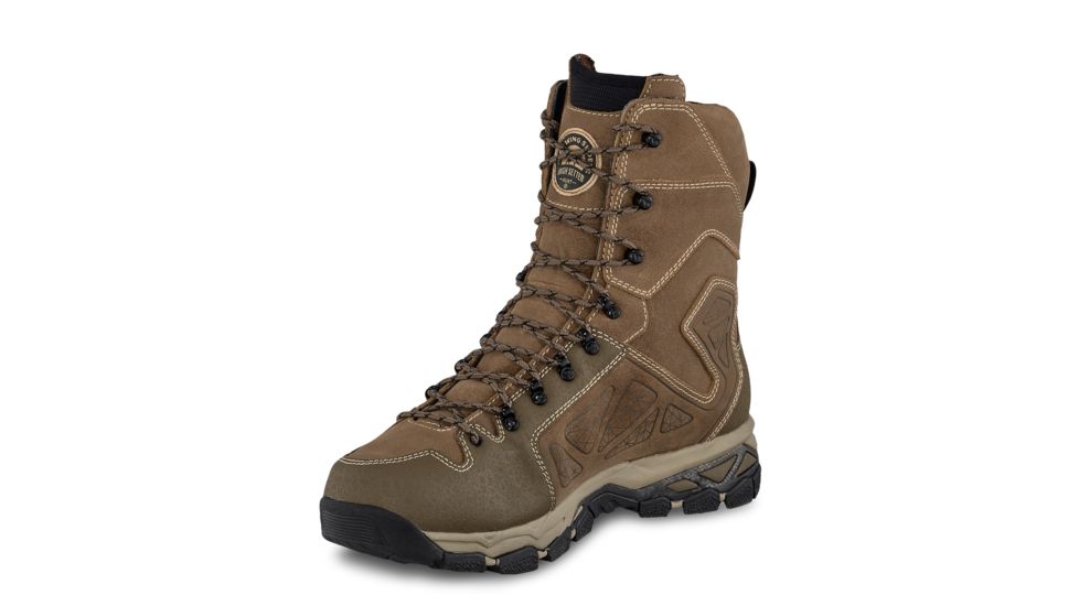 Irish Setter Mens Ravine 9in 400g Insulated Waterproof Leather Hiking Boots w/ScentBan, Tan, 14 E2, 02888E2140