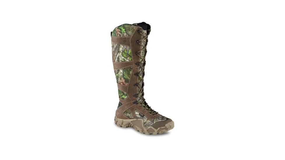 Irish Setter Mens Vaprtrek 2869 17in Waterproof Leather Snake Boot, Mossy Oak Camo, 10.5 Medium, 02869D 105