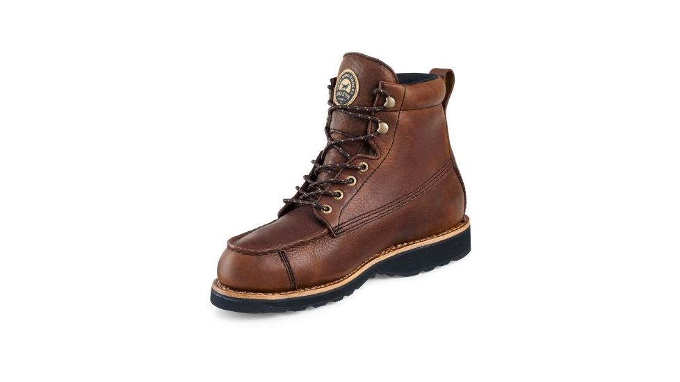 Irish Setter Mens Wingshooter 807 7in Waterproof Leather Boot, Brown, 9 Wide, 00807E2090