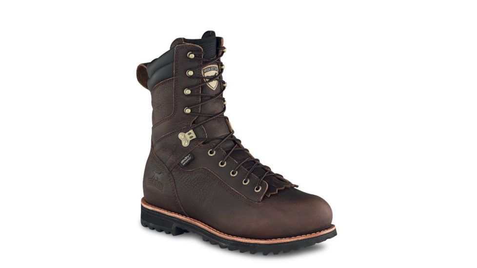 Irish Setter Mesabi 83826 Mens Boot /w Safety Toe, 9 in Height, Waterproof, Java Soggy Leather, EE Extra Wide Width, Brown, 11.5, 83826E2115